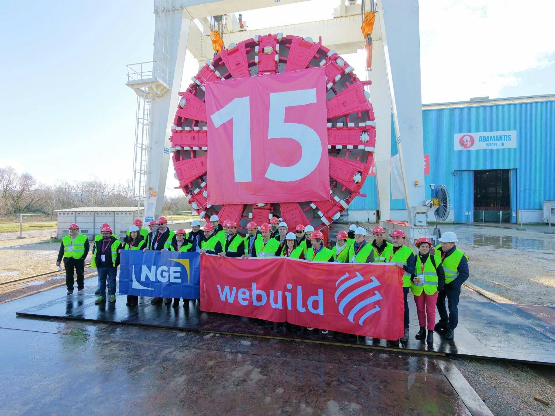 Webuild e NGE: TBM recondicionada pronta para escavar Lote 2 da Linha 15 Oeste do Grand Paris Express