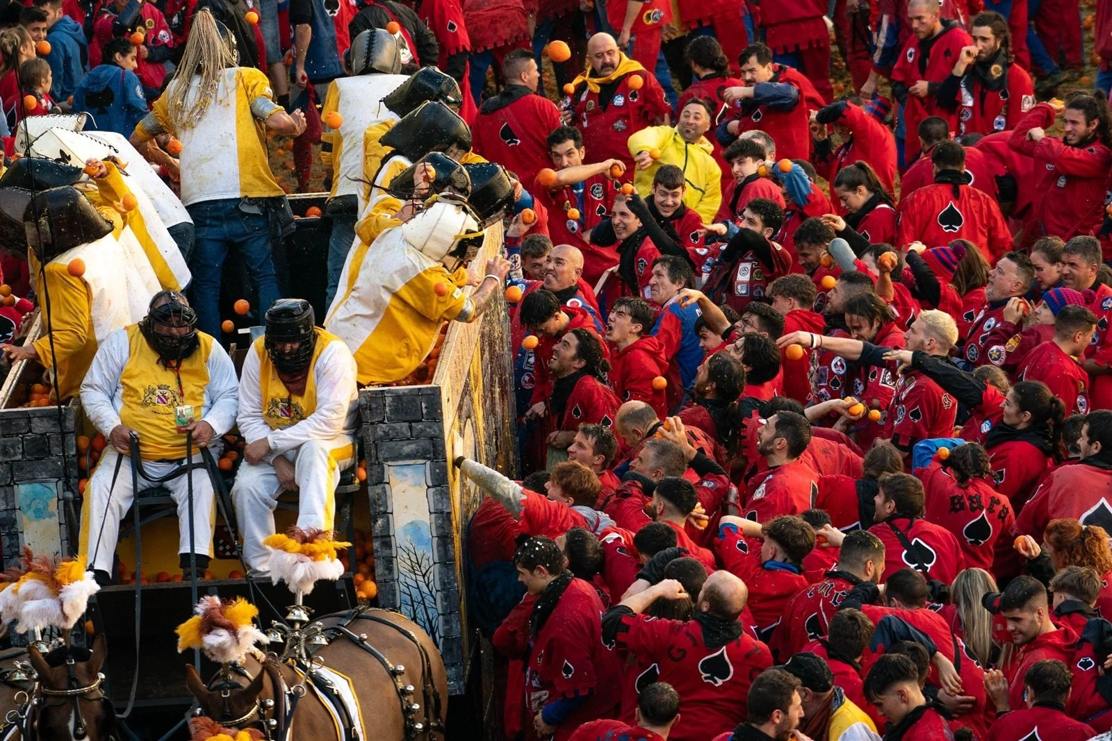 Evento histórico: Carnaval de Ivrea 2026 terá dez dias de rituais, desfiles e batalhas