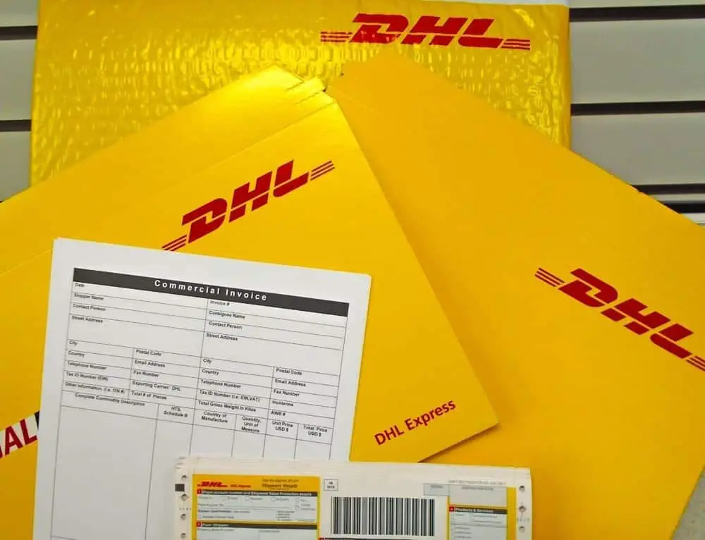 Envio de Documentos do Brasil para a Itália com a DHL Express