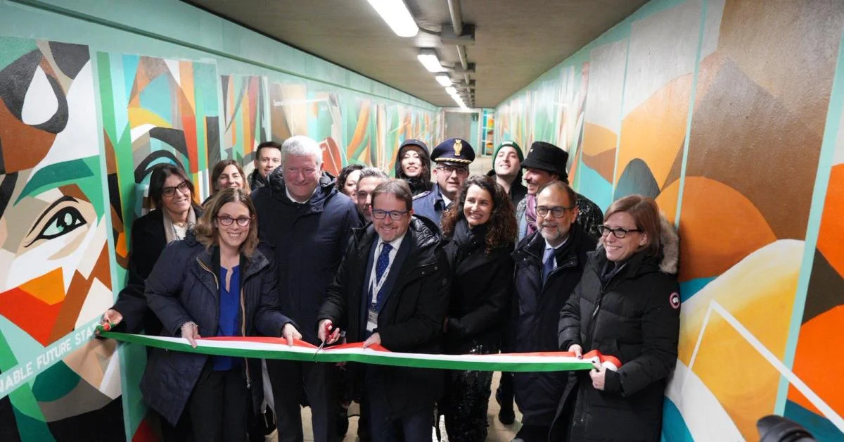 Inaugurado Trame di Futuro em Milano-Rogoredo: Arte pública transforma o subpasso de Rogoredo–Santa Giulia