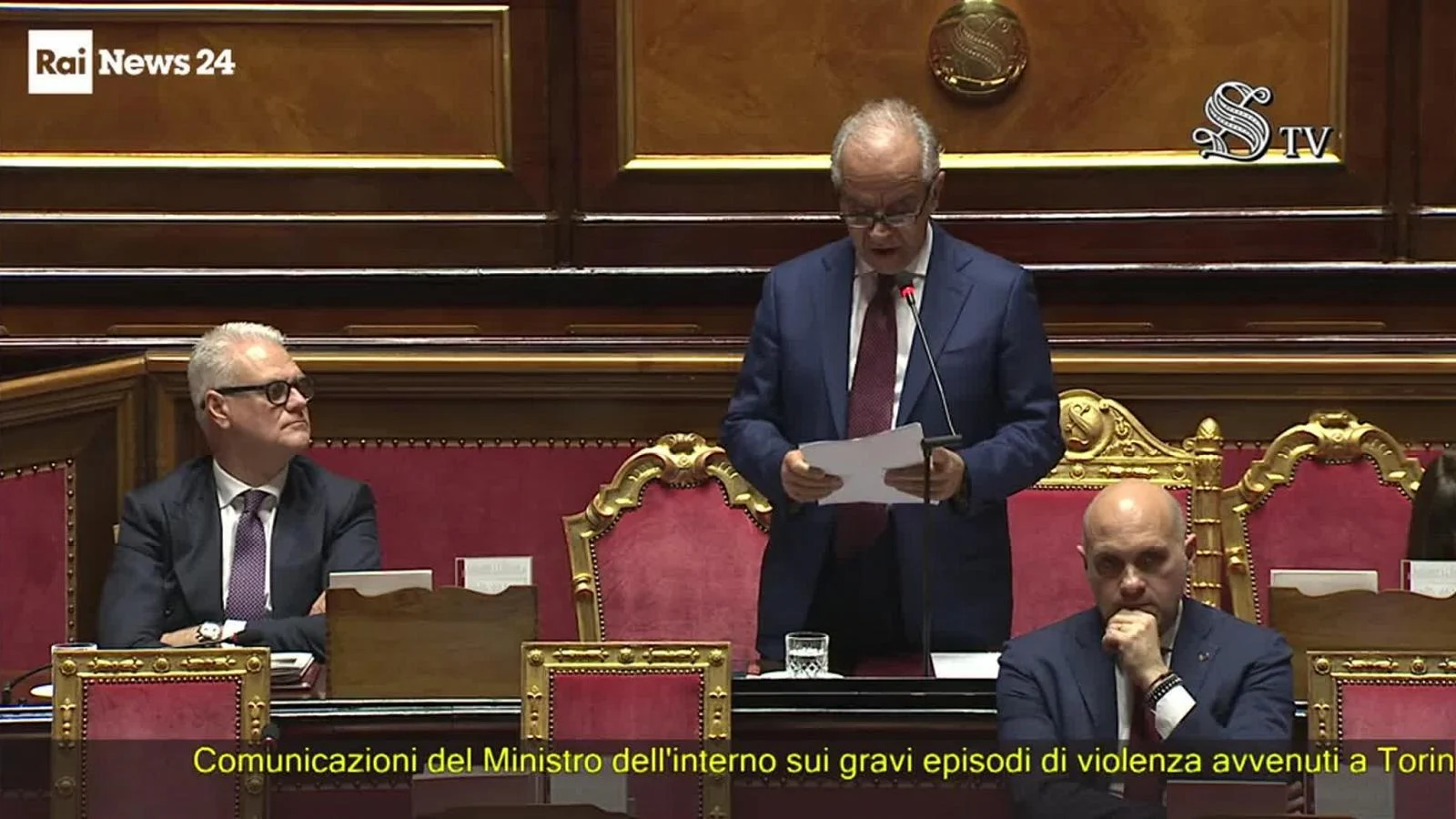 Piantedosi propõe 'fermo preventivo' e blinda ação das forças contra os centros sociais após tumultos em Turim