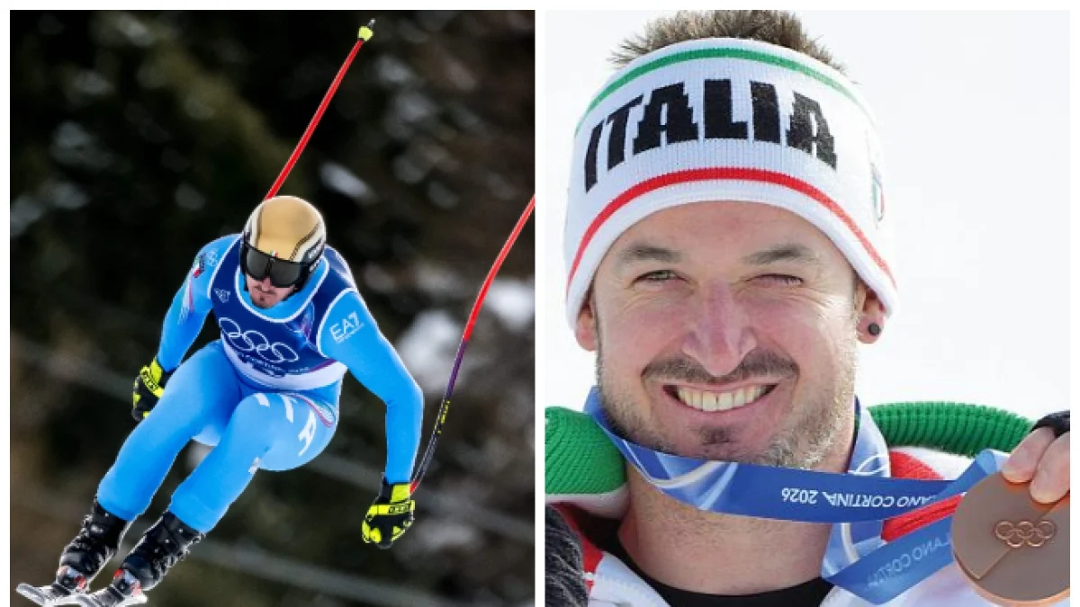 Dominik Paris conquista bronze na descida em Bormio: a primeira medalha olímpica aos 36 anos