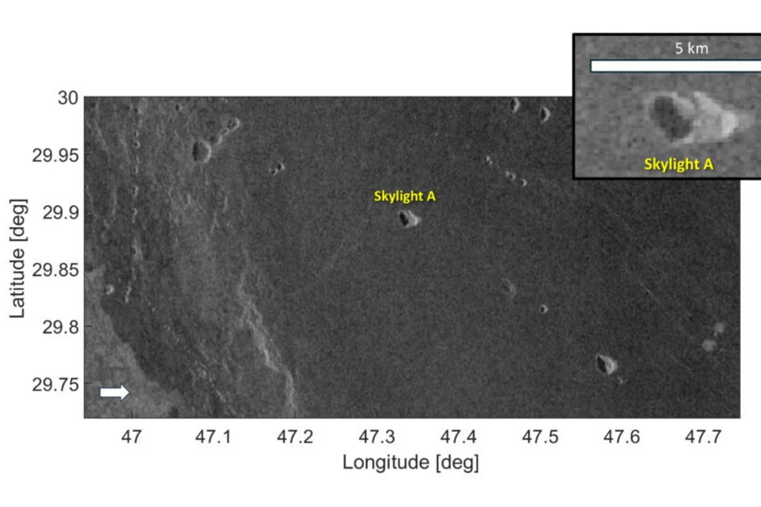 Cientistas detectam grande túnel de lava sob a superfície de Vênus com dados de radar