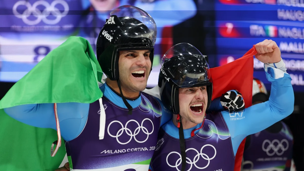 Noite histórica em Cortina: Nagler e Malleier viram e conquistam ouro no duplo masculino do slittino