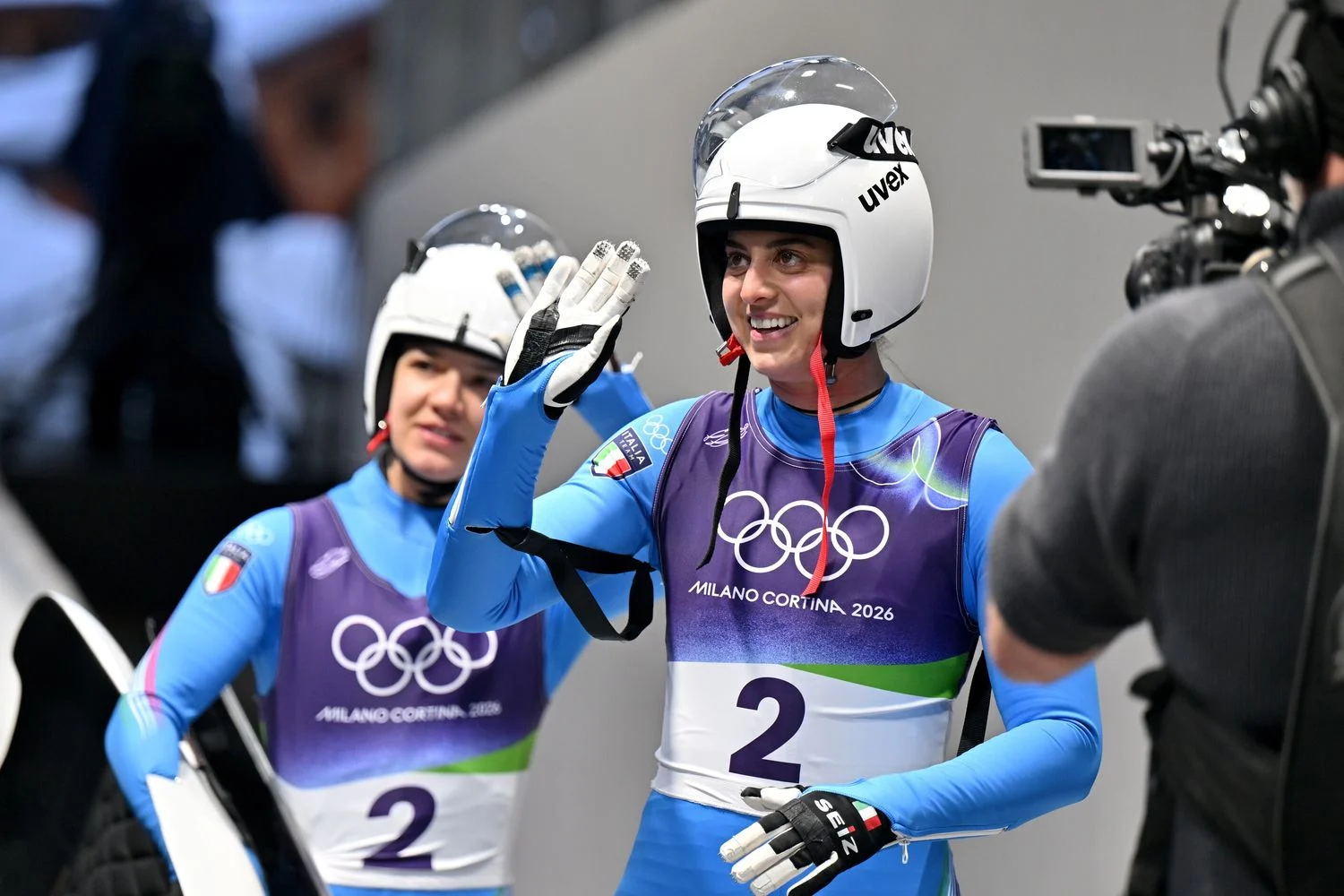 Histórico ouro italiano: Voetter e Oberhofer reinam no duplo feminino do slittino em Milano Cortina 2026