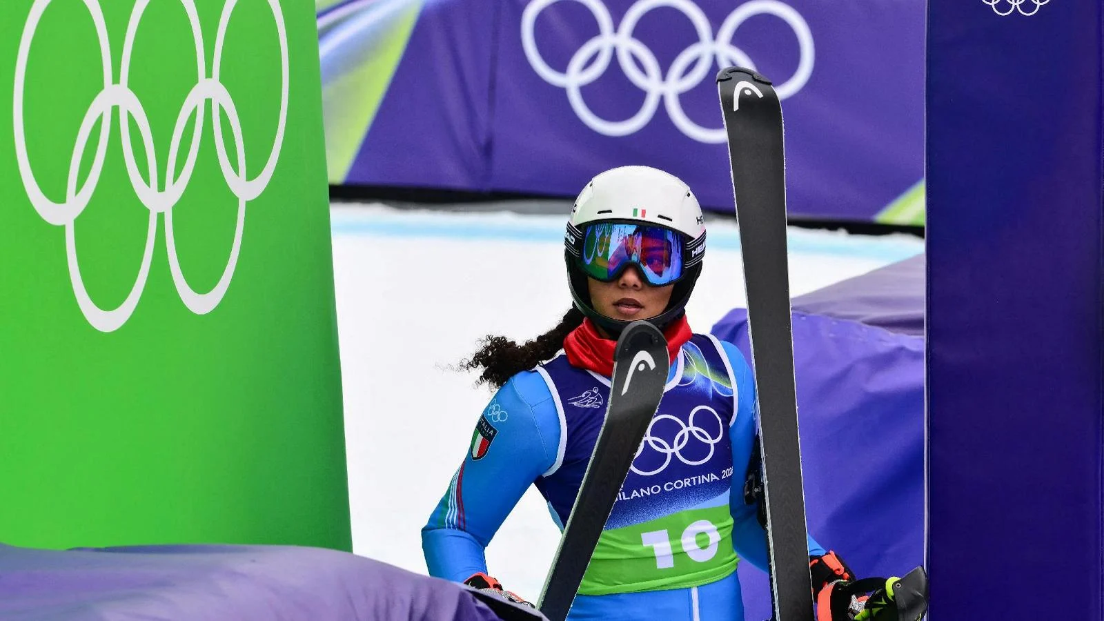 Preocupação com o joelho de Giada D’Antonio após queda em treino rumo a Milano Cortina 2026