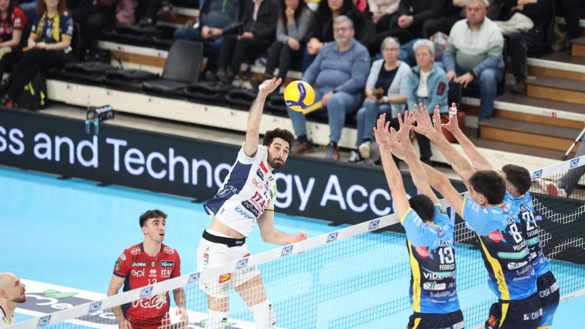 Trento supera Grottazzolina por 3-2: Lavia e Ramon decidem no tie-break