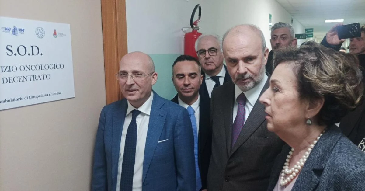 Lampedusa ganha serviço de oncologia de proximidade: cuidados oncológicos começam na ilha