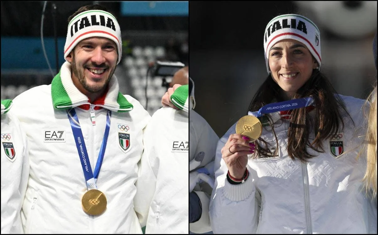 Vittozzi e Ghiotto serão porta‑bandeiras da Itália na cerimônia de encerramento de Milano Cortina 2026
