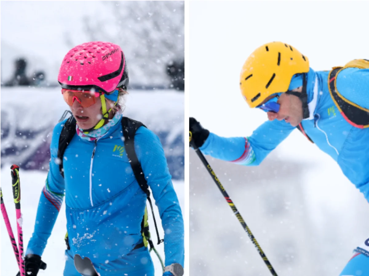 Alba De Silvestro e Michele Boscacci: o casal italiano que busca pódio na estreia olímpica do esqui-alpino em Bormio