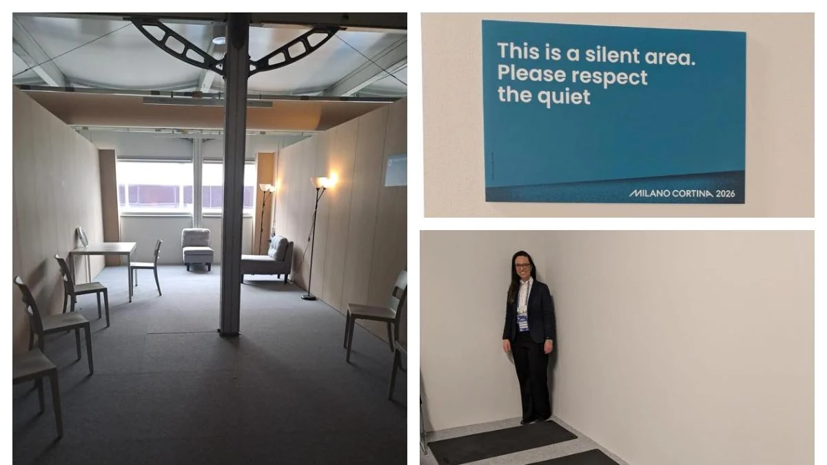 Cortina 2026: salas multiculto garantem espaço de silêncio e apoio espiritual aos atletas