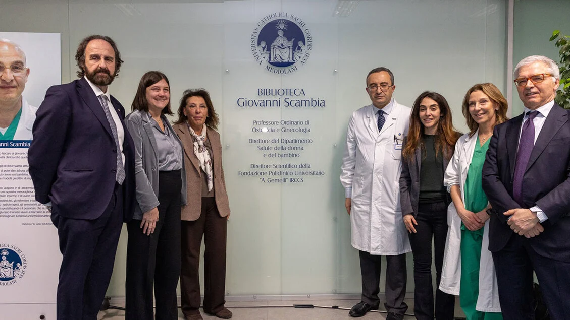 Biblioteca do Gemelli recebe o nome de Giovanni Scambia e celebra seu legado na medicina