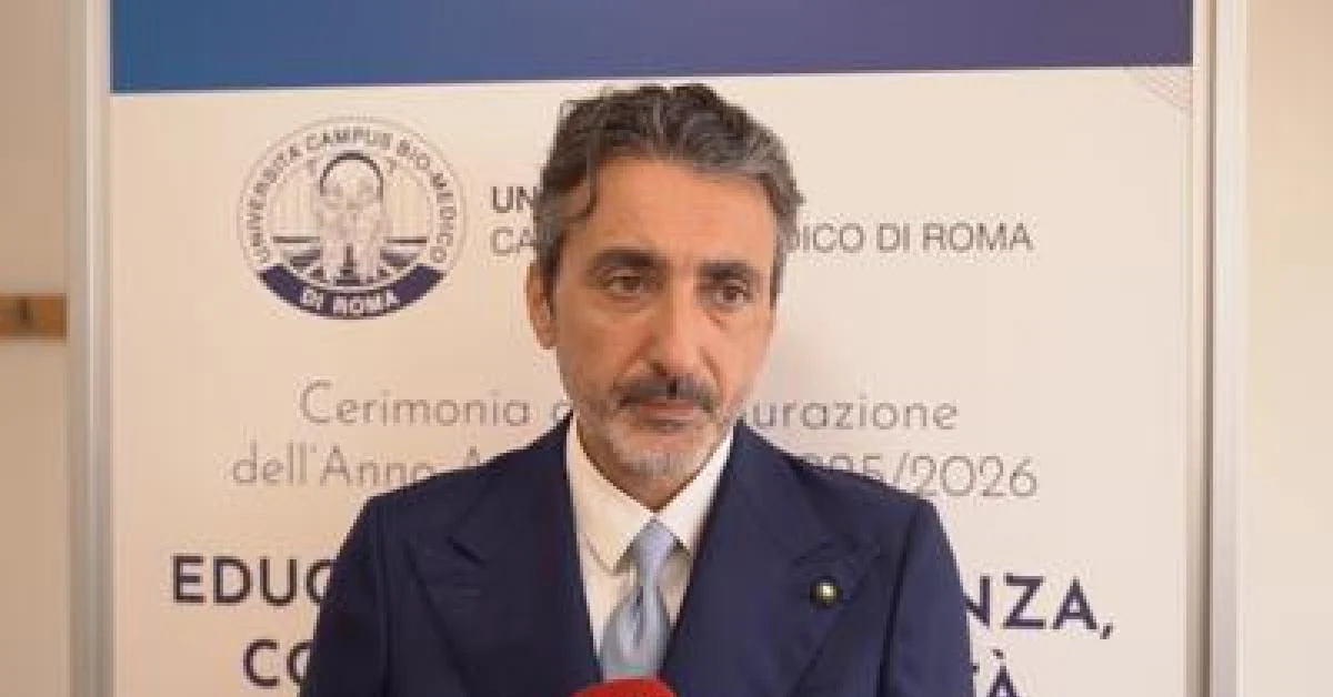 Papalia (Campus Bio-Medico): “Serviço e presença são o coração da vida acadêmica”