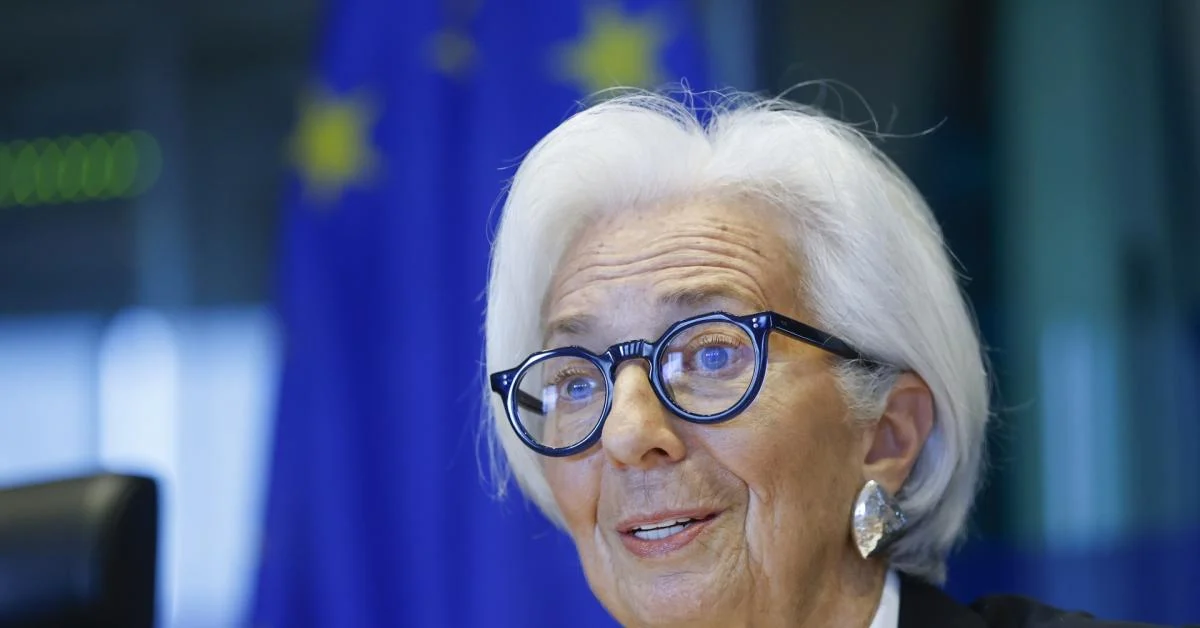 Lagarde projeta inflação em 2% até fim de 2026; PIB da zona do euro avança 1,5% em 2025