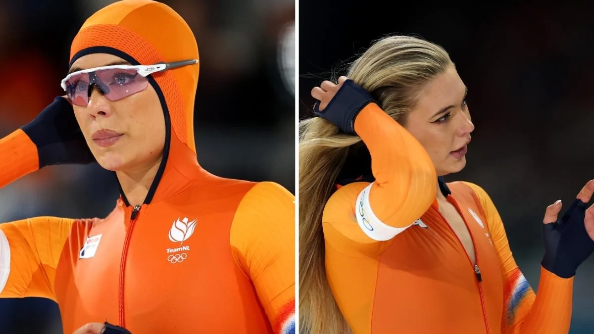 Jutta Leerdam leiloa a tuta laranja de Milano-Cortina e arrecada propostas perto de €10.000