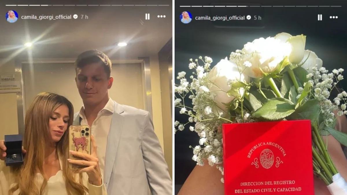 Camila Giorgi celebra casamento na Argentina após anúncio da gravidez: união com Andreas Pasutti