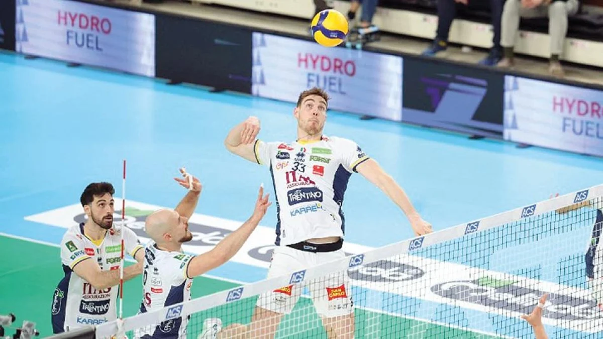 Itas Trento derrota Cisterna por 3-0 e confirma o 3º lugar da Superlega
