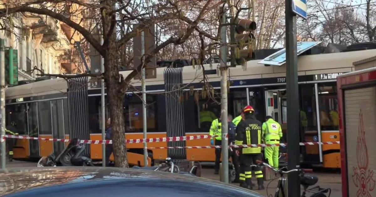 Milão: Tram da Linha 9 — Tragédia em Viale Vittorio Veneto deixa 1 morto, 39 feridos e abre inquérito por homicídio culposo