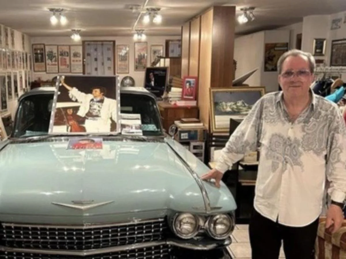O 'Cuore matto' de Little Tony ganha museu em Valdobbiadene: Cadillac de 1959, discos e o smoking de Sanremo