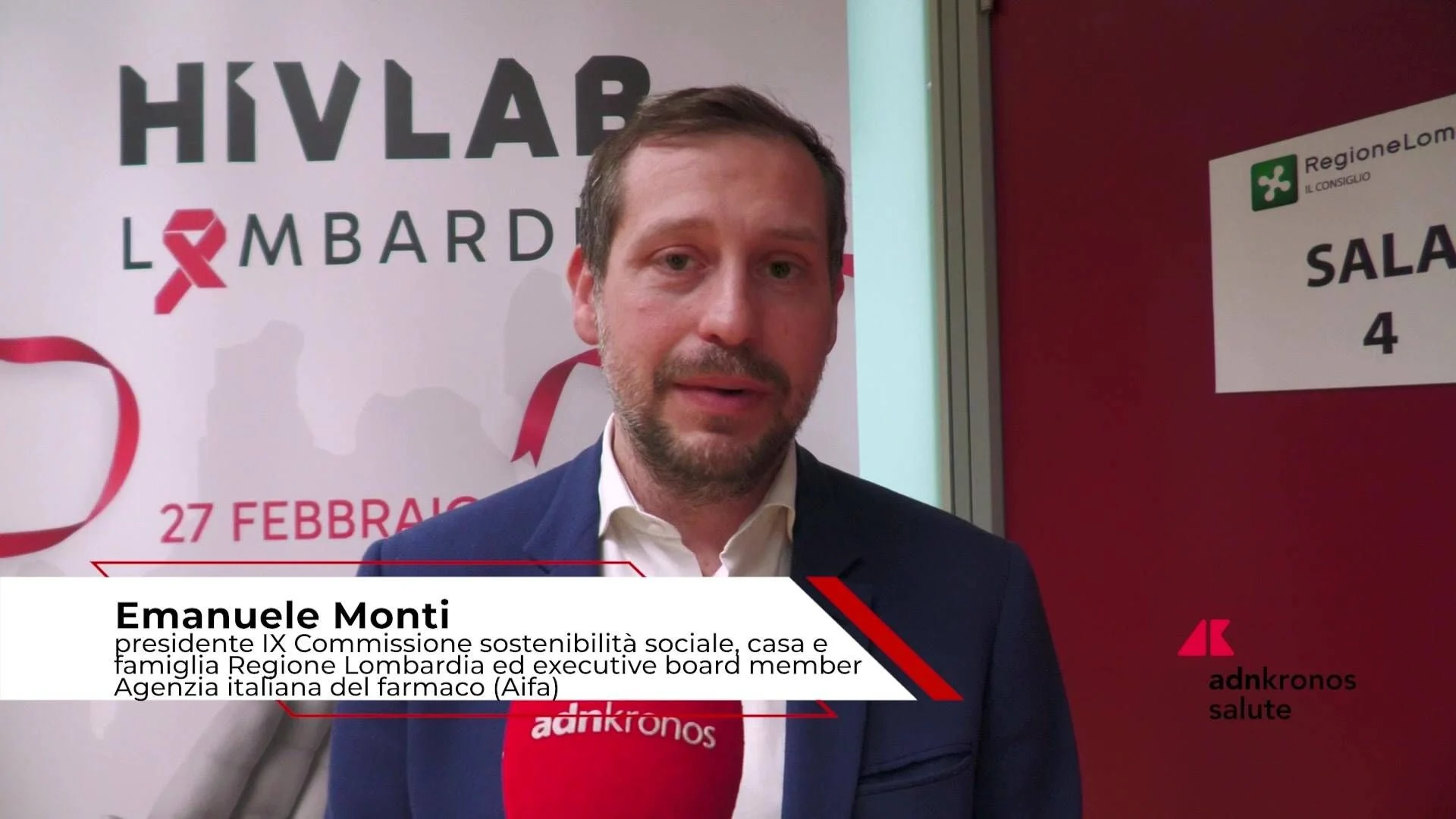 Monti: investir em estratégia integrada e prevenção entre jovens é essencial contra o HIV na Lombardia