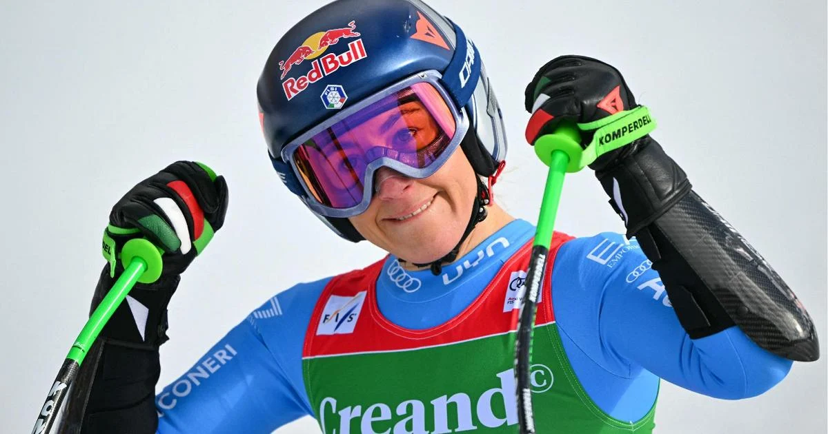 Sofia Goggia conquista o Super-G de Soldeu; prova masculina em Garmisch é cancelada por neblina