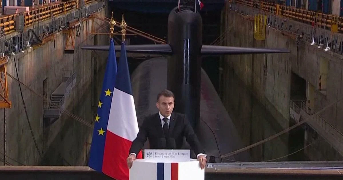 Macron anuncia reforço da deterrência nuclear avançada e amplia cooperação europeia
