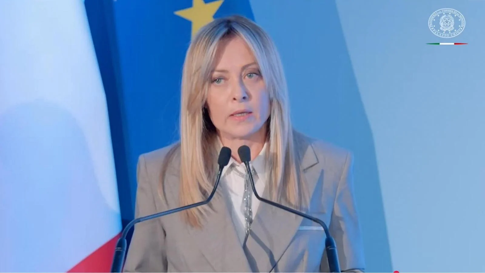 Meloni: o voto feminino foi fundação da Itália; pensamento às mulheres iranianas