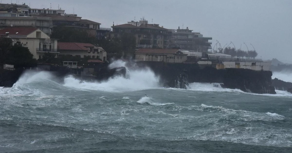 Frente instável traz alerta laranja para a Sardenha; Sicília e sul da Itália sob vigilância