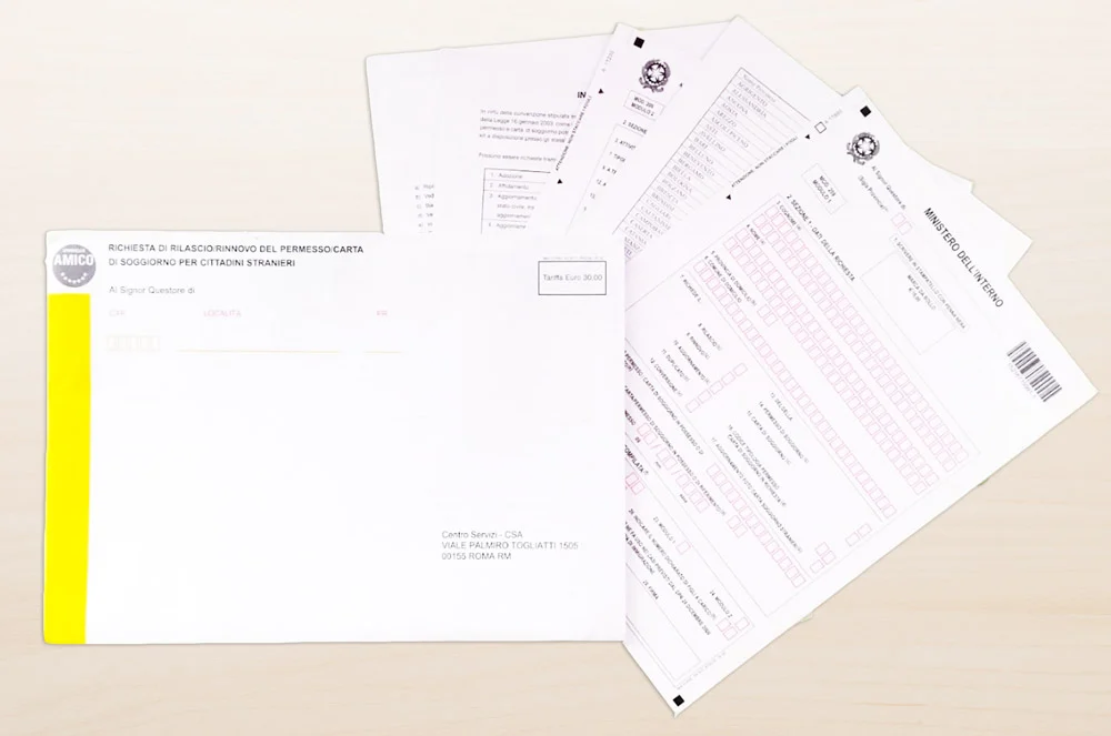 Erros Comuns ao Preencher o Kit Giallo para Autorização de Residência na Itália
