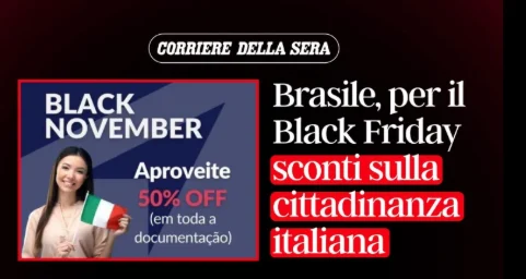 Cidadania Italiana Não Está à Venda: Como a Black Friday Desrespeita o Jus Sanguini