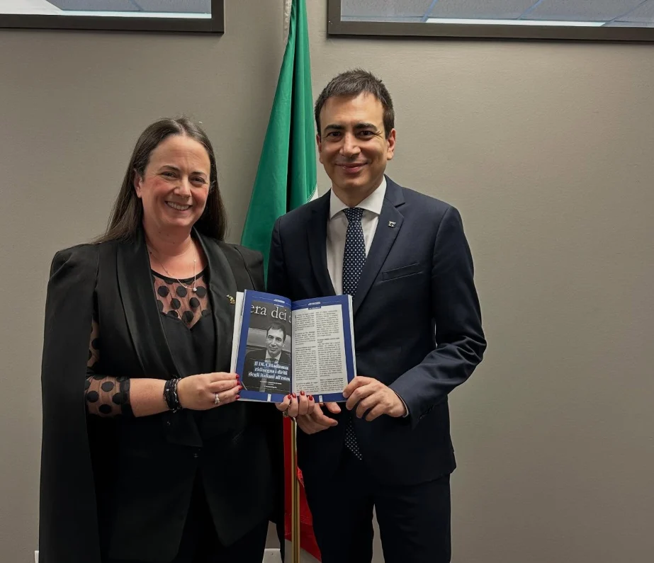 Consulado Italiano em Detroit Recebe Parlamentar Eleito para Representar Italianos na América do Norte