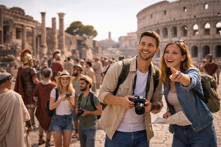 Dalla Firenze Rinascimentale al Colosseo, il viaggio nel tempo esiste. E si fa con l'IA — rainews.it