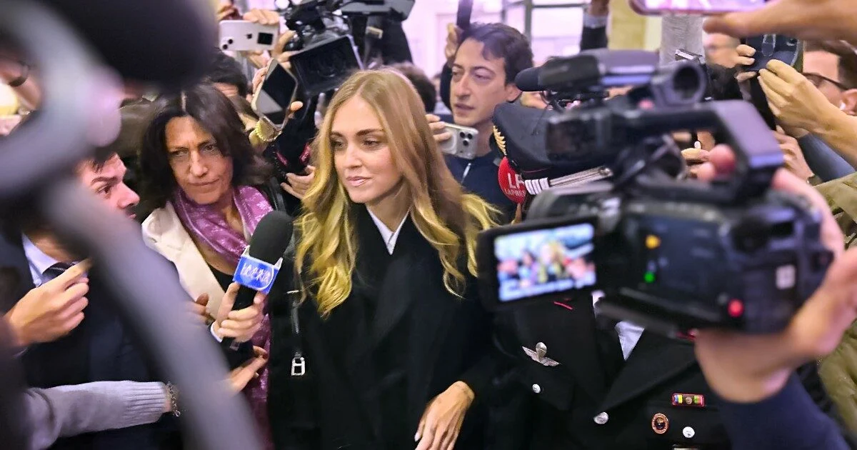 Chiara Ferragni no tribunal: “Estou tranquila e confiante” antes da sentença por fraude agravada