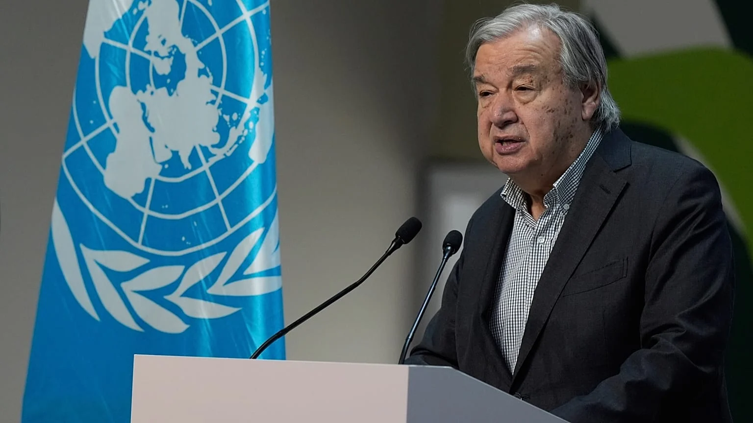 ONU: Pessoas e planeta antes da dor — Guterres alerta para o custo climático da guerra