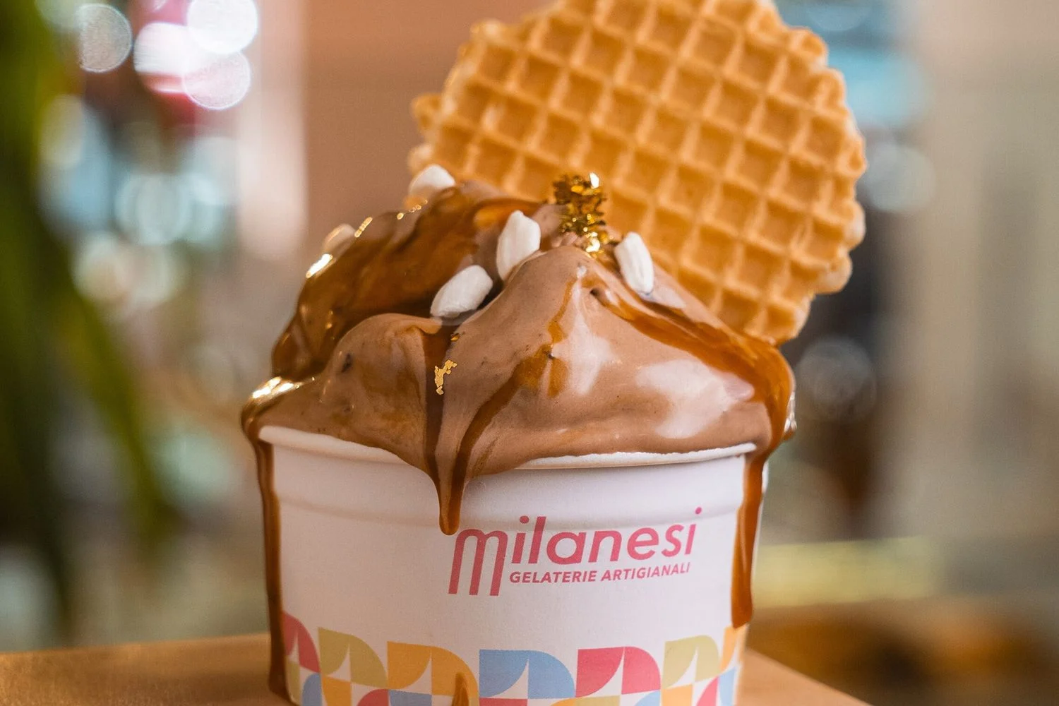 Gelato olímpico Milano-Cortina: sabor que celebra encontro entre culturas