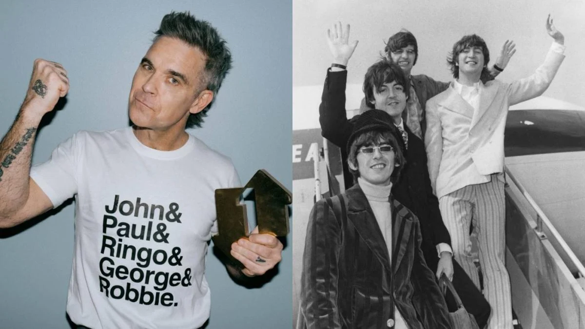Robbie Williams supera Beatles e alcança 16ª vez no topo da parada britânica com Britpop