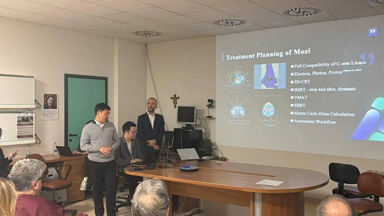 Campobasso avança para a radioterapia 4.0: plataforma Mozi com IA inicia teste europeu