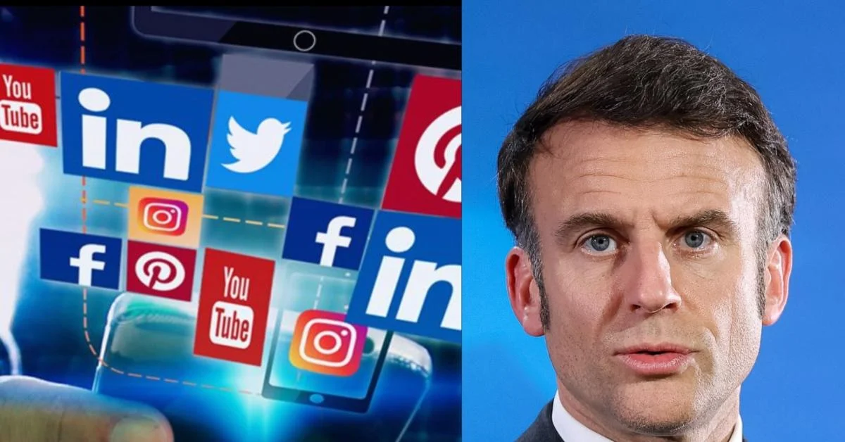 França aprova veto a redes sociais para menores de 15 anos: Macron diz 'o cérebro de nossos filhos não está à venda'