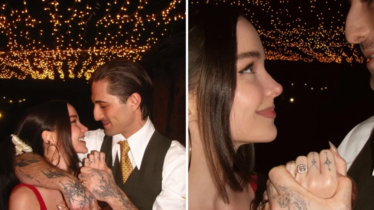 Dove Cameron revela o momento inesperado em que Damiano David a pediu em casamento