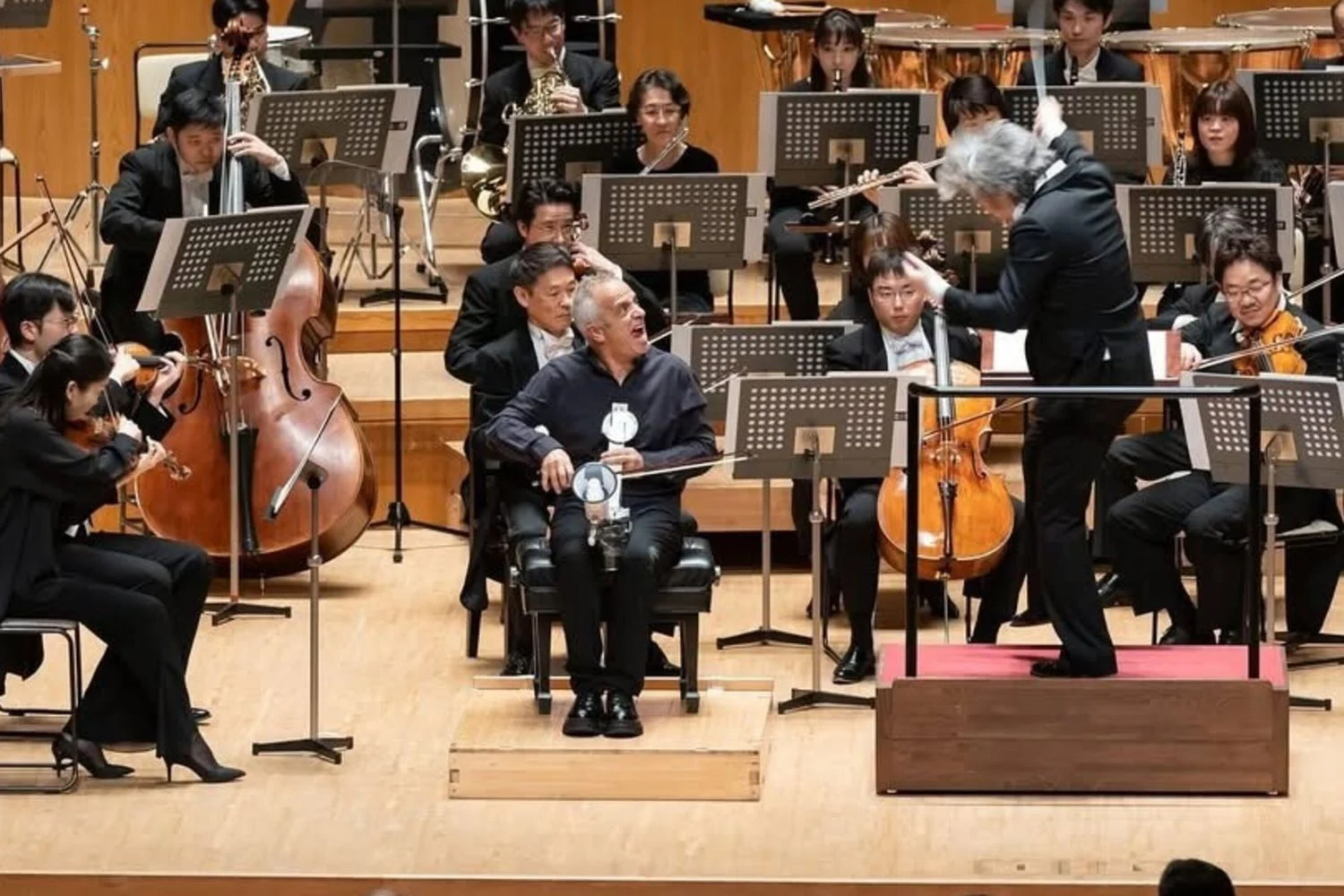 Giovanni Sollima levará um violoncelo de gelo ao Granada Festival para alertar sobre o clima